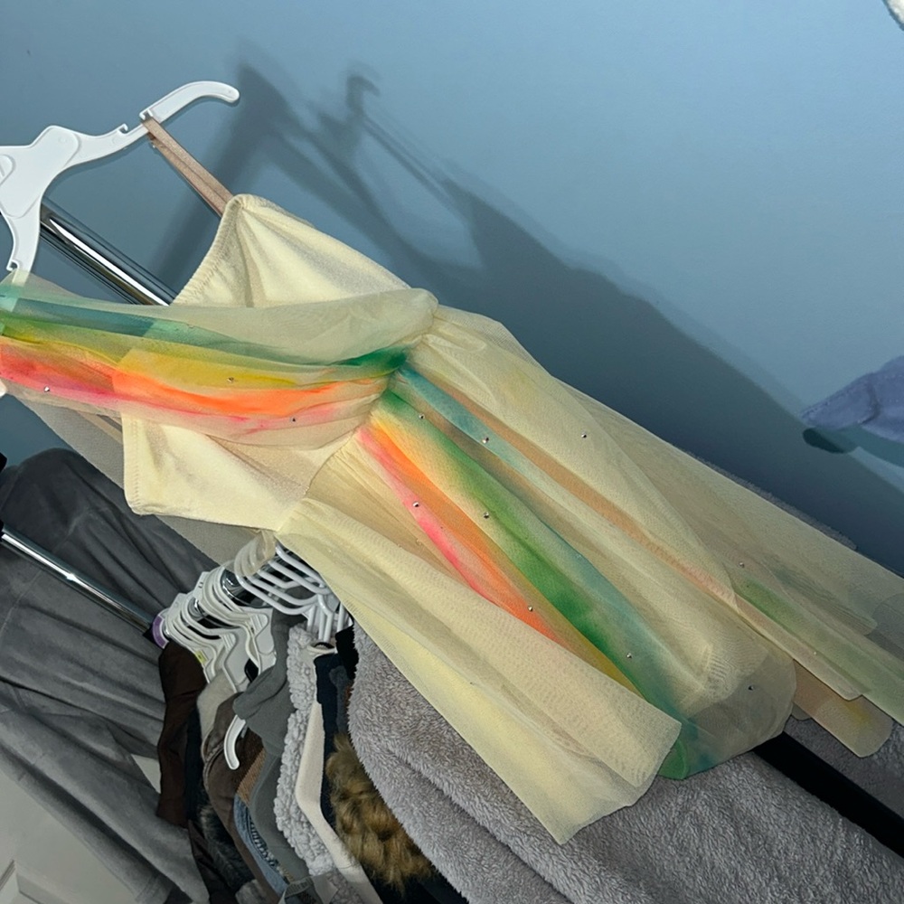Lyrical dance costume true colors